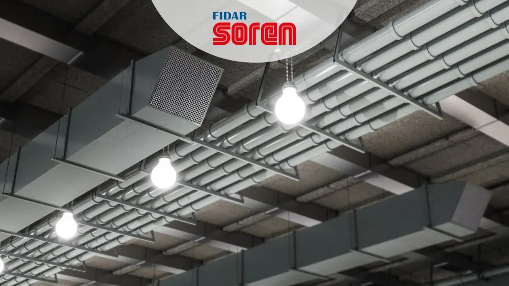 طراحی کانال هواکش رستوران