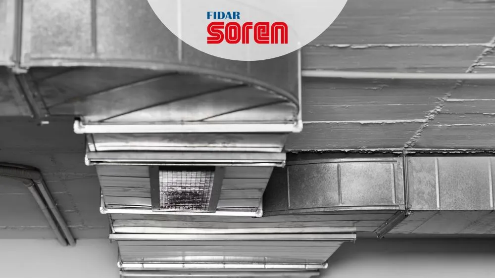 کانال کشی سیستم تهویه آشپزخانه صنعتی